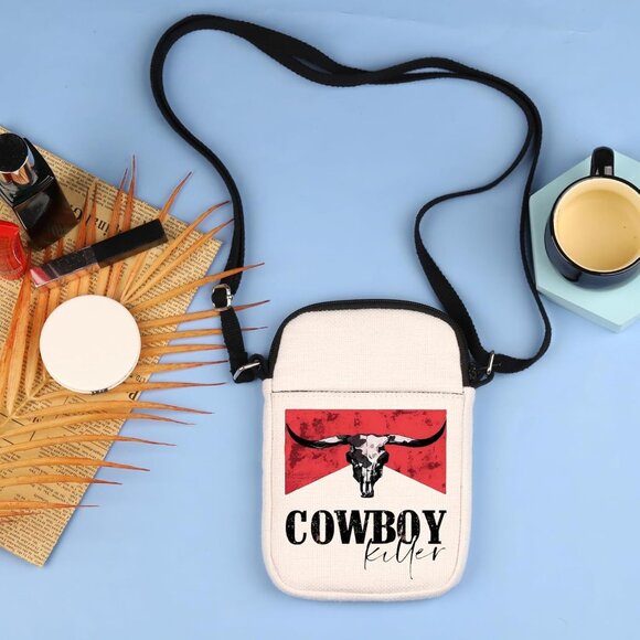 Lightweight Vintage Western Crossbody Purse - Perfect for Everyday Essentials - Picture 5 of 8